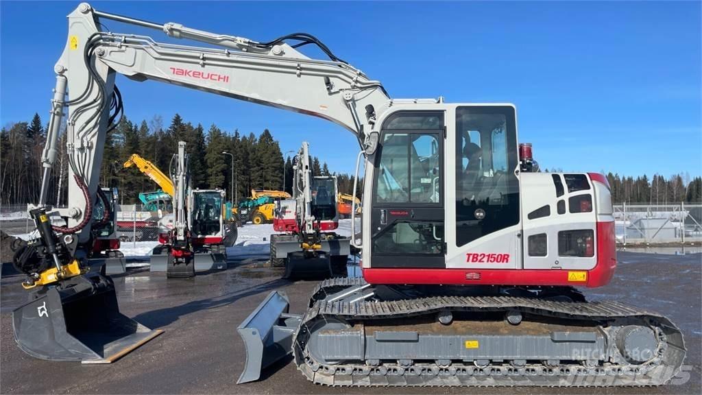 Takeuchi TB2150R Kāpurķēžu ekskavatori