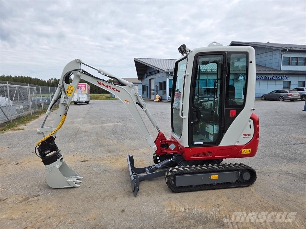 Takeuchi TB216 Mini ekskavatori < 7 t