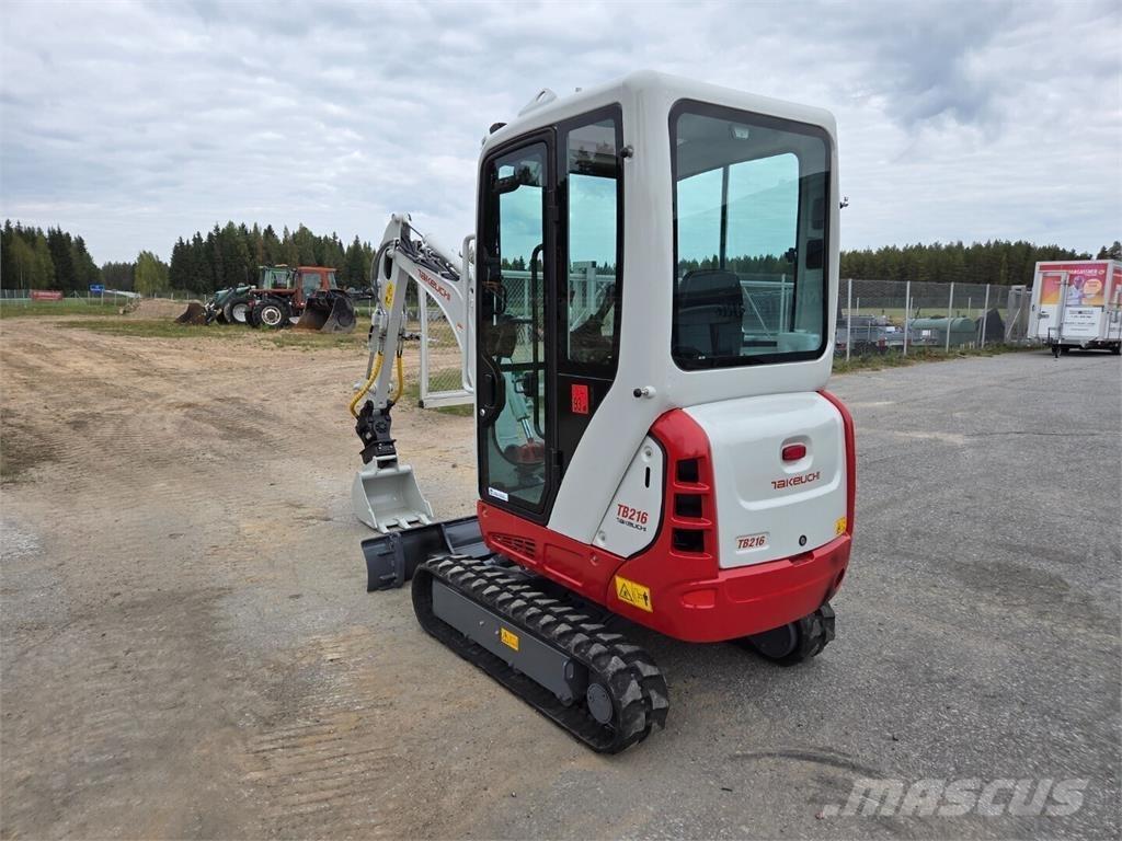 Takeuchi TB216 Mini ekskavatori < 7 t