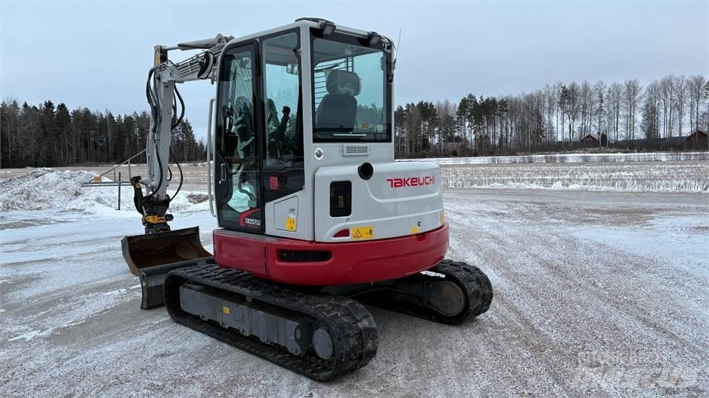 Takeuchi TB257FR Mini ekskavatori < 7 t