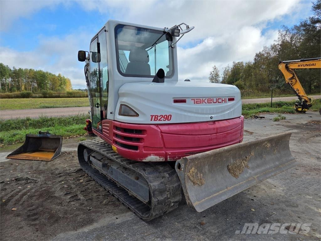 Takeuchi TB290 Vidēja lieluma ekskavatori 7 t - 12 t