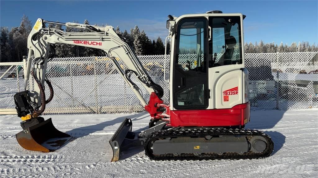 Takeuchi TB335R Mini ekskavatori < 7 t