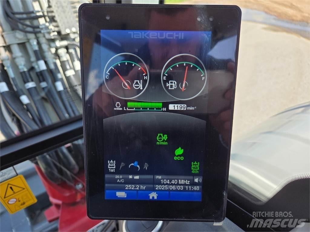 Takeuchi TB350R Mini ekskavatori < 7 t
