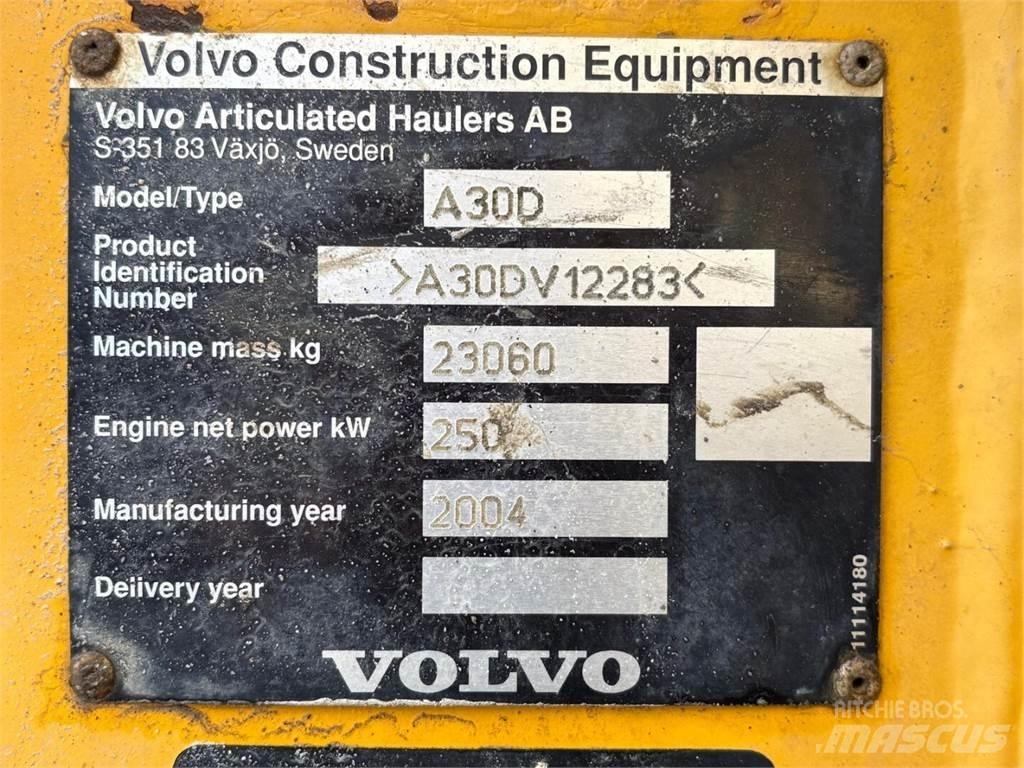 Volvo A 30 D Artikulētie pašizgāzēji