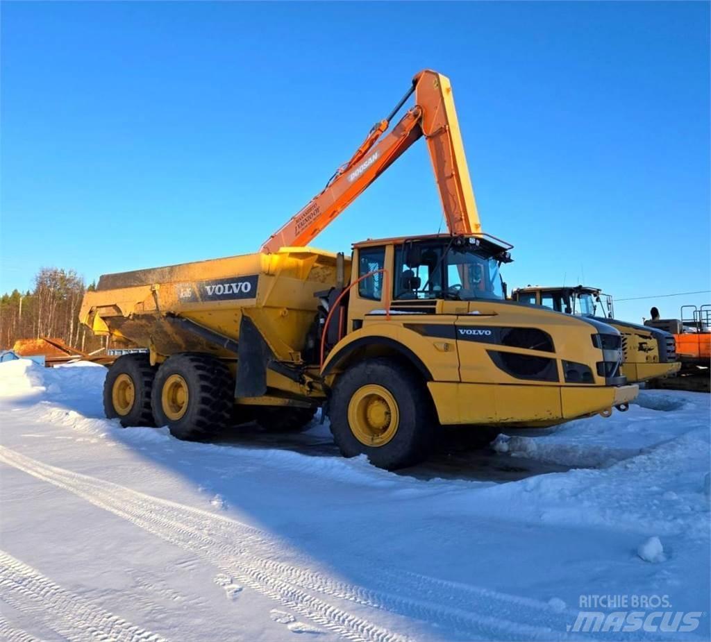 Volvo A30G Artikulētie pašizgāzēji