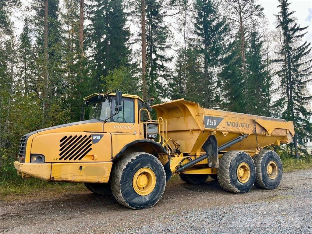 Volvo A35D Artikulētie pašizgāzēji