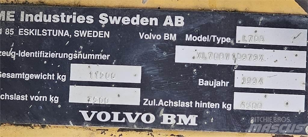Volvo BM L 70 B Iekrāvēji uz riteņiem