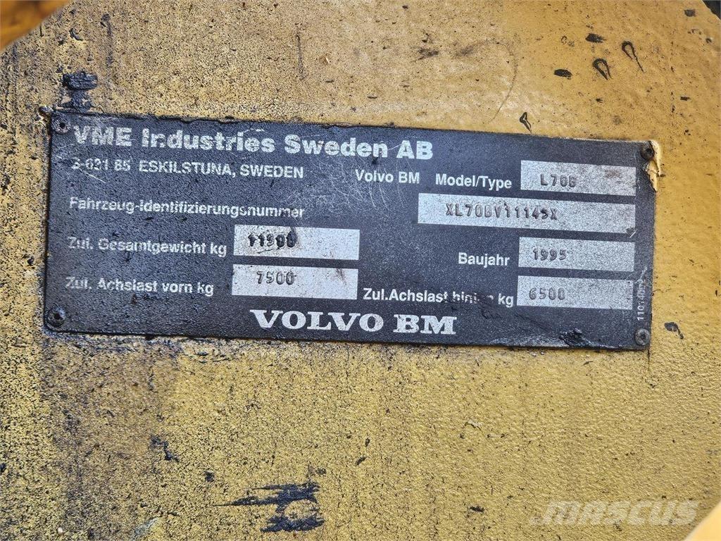 Volvo BM L70B Iekrāvēji uz riteņiem