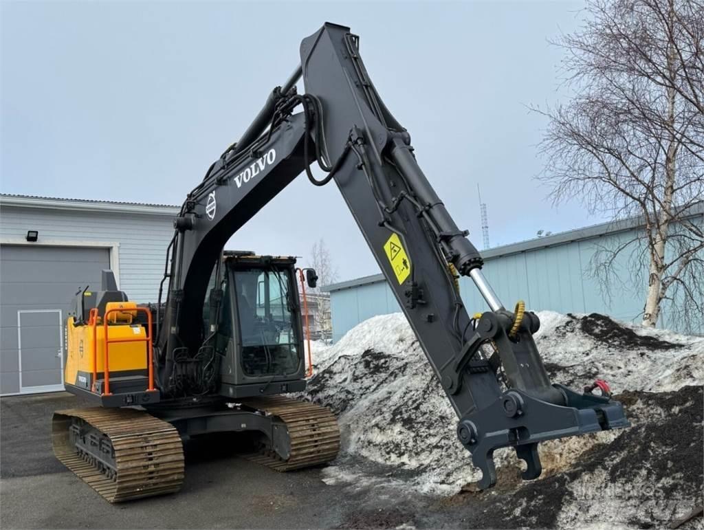 Volvo EC 140 EL Kāpurķēžu ekskavatori