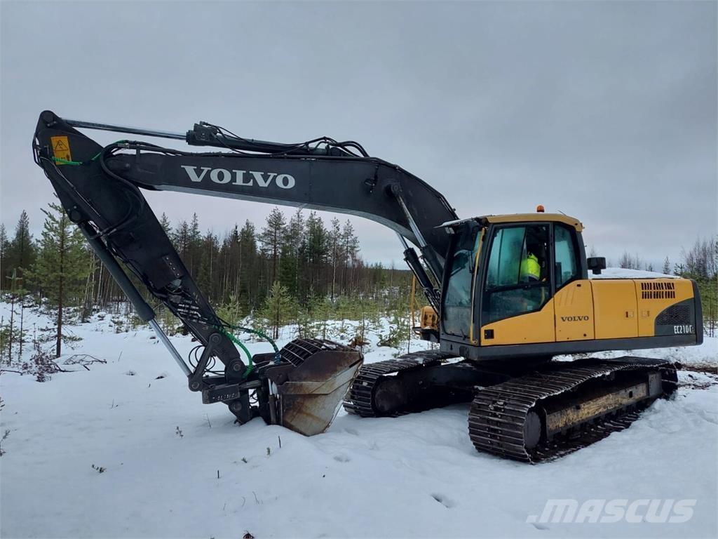 Volvo EC 210 CL Kāpurķēžu ekskavatori