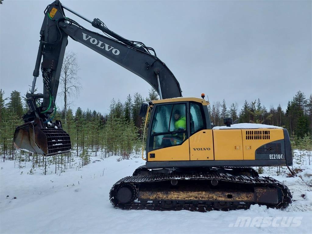Volvo EC 210 CL Kāpurķēžu ekskavatori