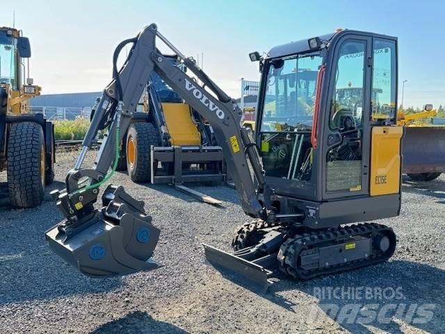 Volvo EC15E Mini ekskavatori < 7 t