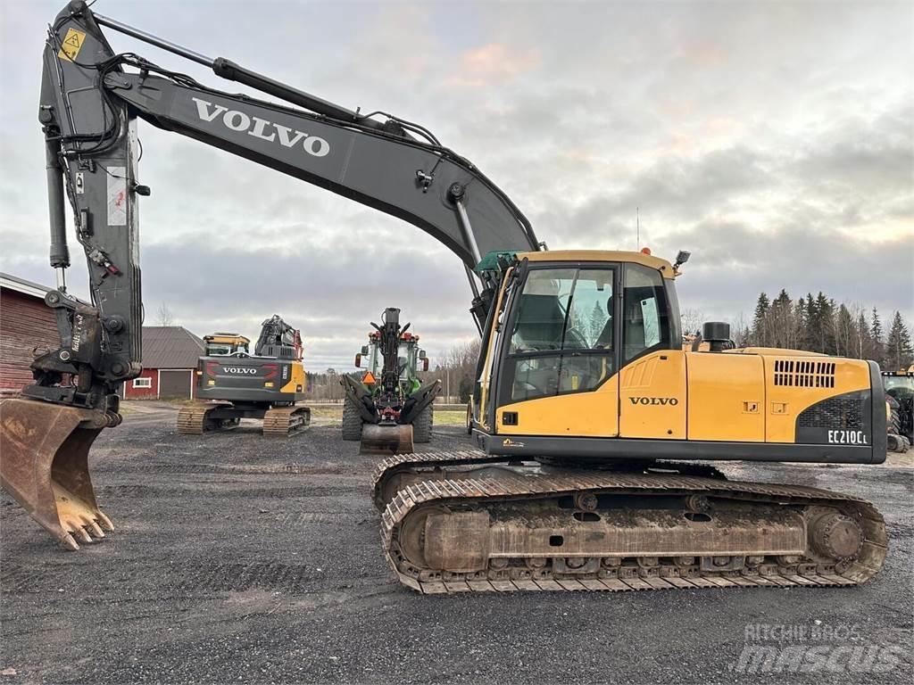 Volvo EC210CL Kāpurķēžu ekskavatori