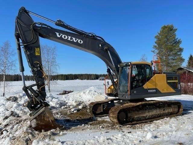 Volvo EC250EL Kāpurķēžu ekskavatori