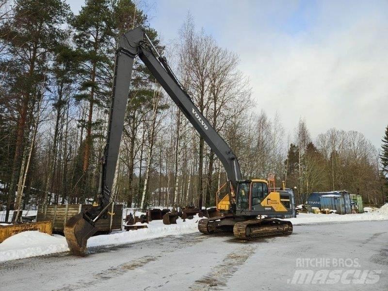 Volvo EC250EL Kāpurķēžu ekskavatori