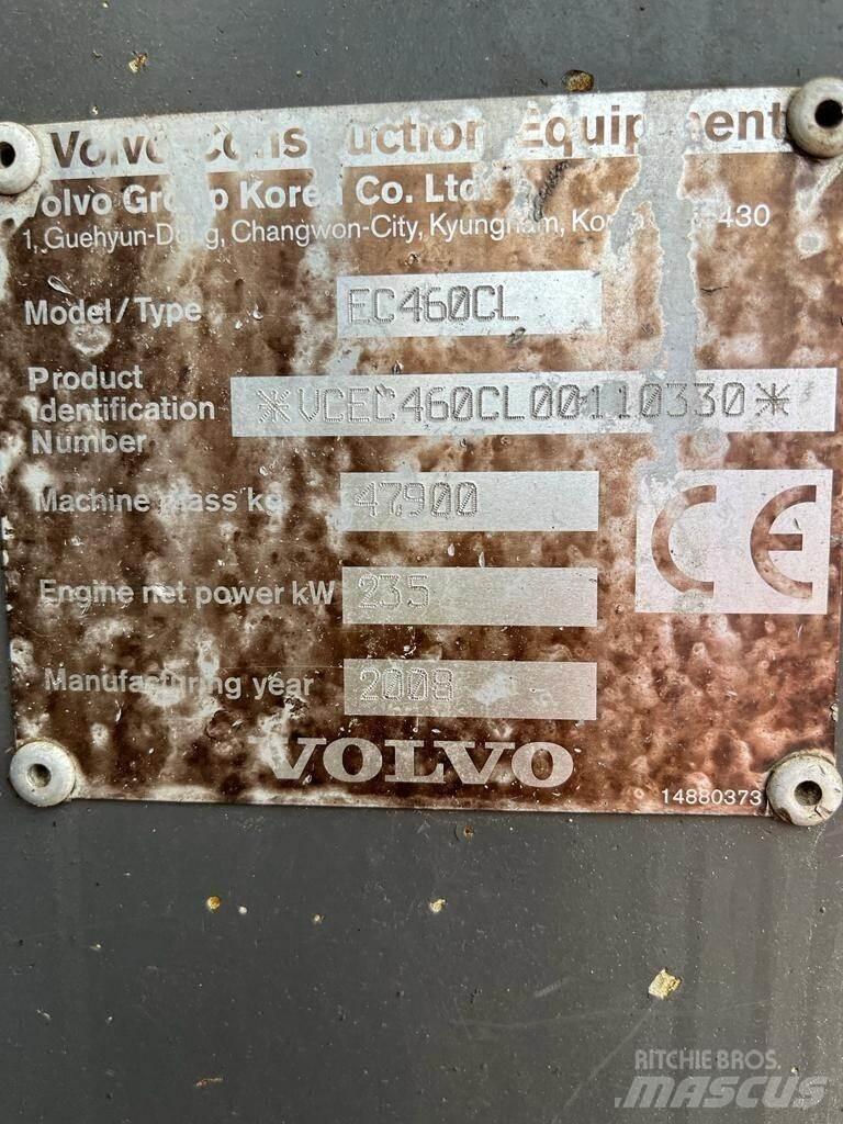 Volvo EC460C Kāpurķēžu ekskavatori