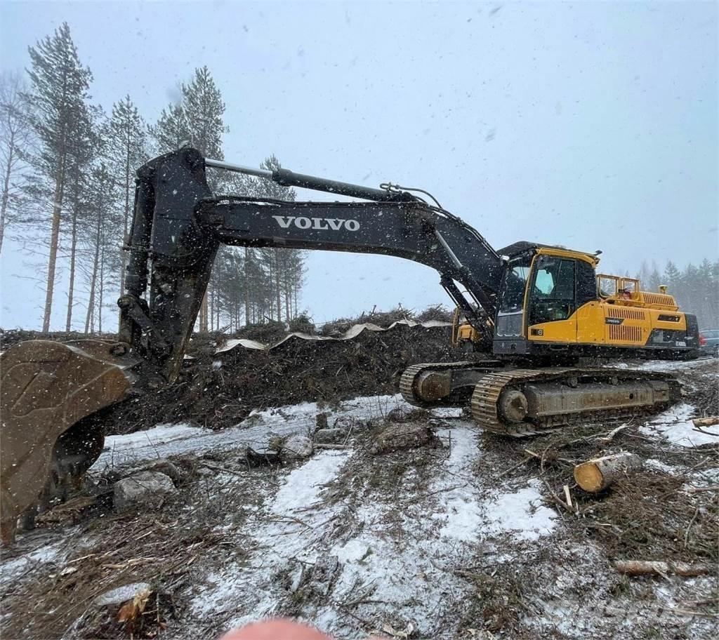 Volvo EC480DL Kāpurķēžu ekskavatori