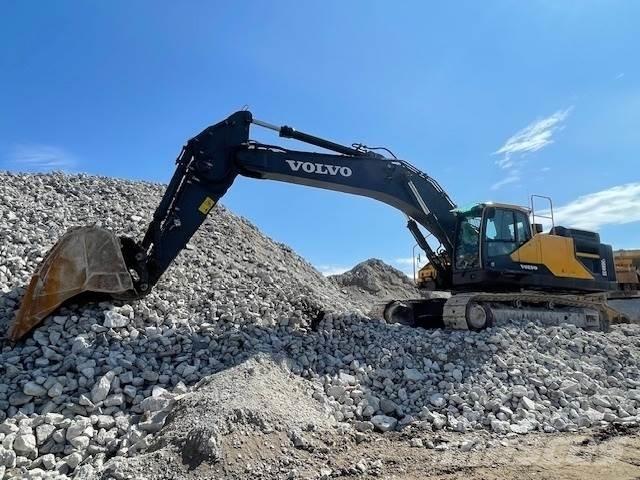 Volvo EC480EL Kāpurķēžu ekskavatori