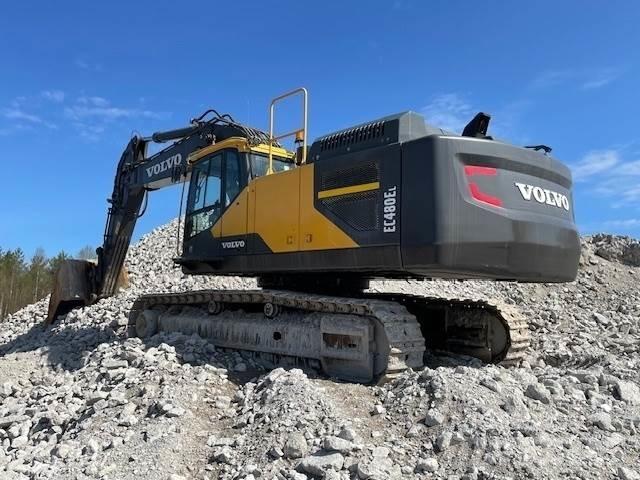 Volvo EC480EL Kāpurķēžu ekskavatori