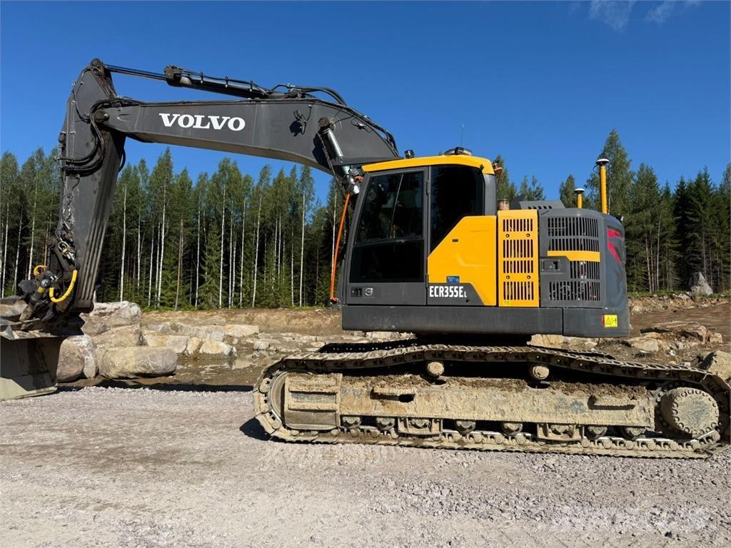 Volvo ECR 355 EL Kāpurķēžu ekskavatori