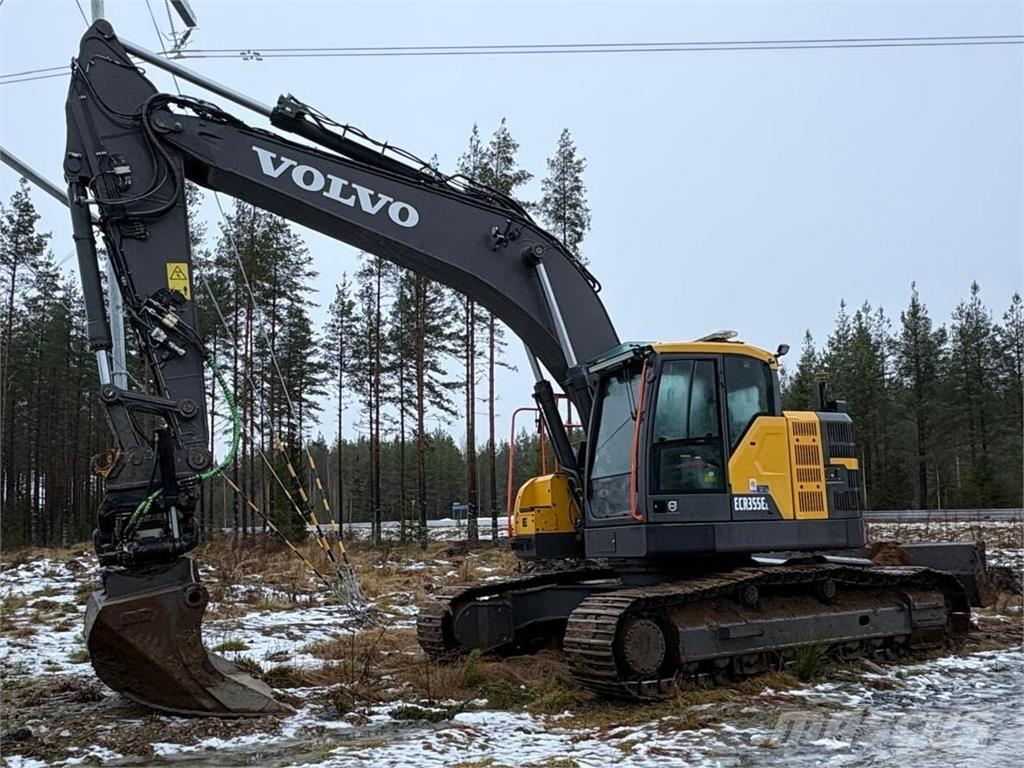 Volvo ECR 355 EL Kāpurķēžu ekskavatori