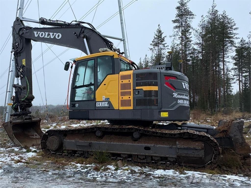Volvo ECR 355 EL Kāpurķēžu ekskavatori