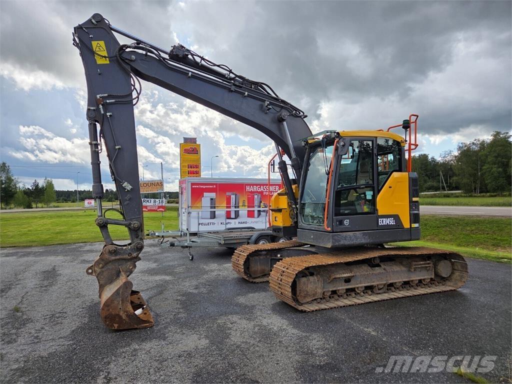 Volvo ECR145EL Kāpurķēžu ekskavatori