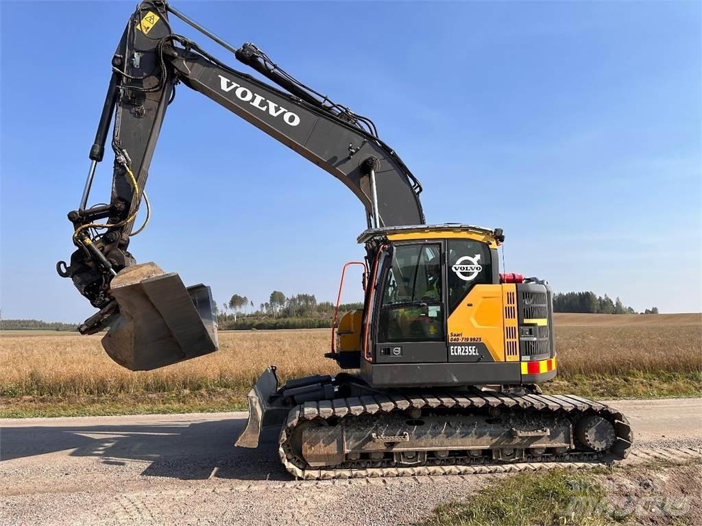 Volvo ECR235EL Kāpurķēžu ekskavatori