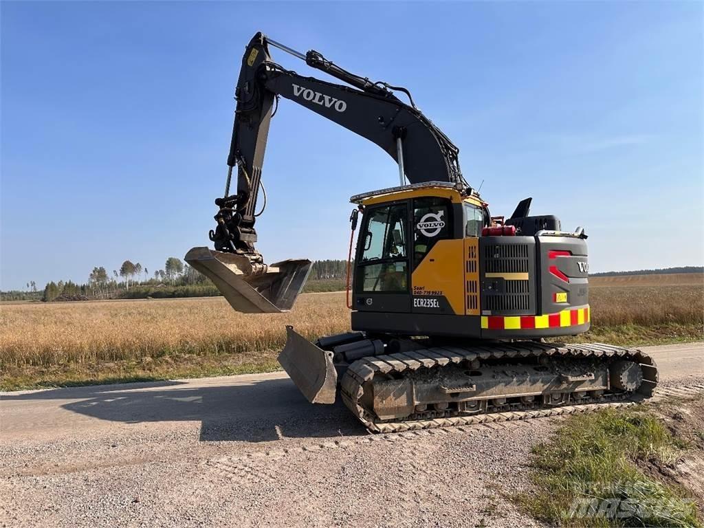 Volvo ECR235EL Kāpurķēžu ekskavatori