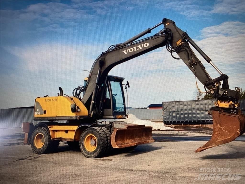 Volvo EW Ekskavatori uz riteņiem
