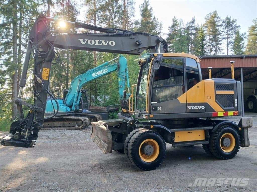 Volvo EW 160 E Ekskavatori uz riteņiem