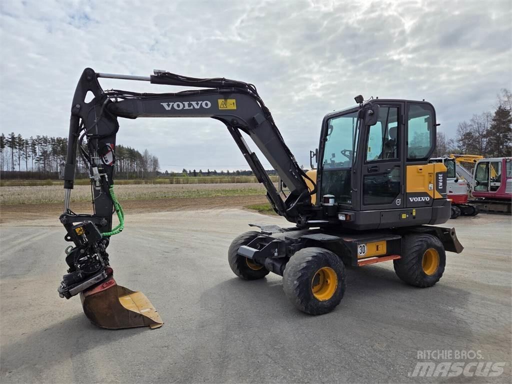 Volvo EW60E Ekskavatori uz riteņiem