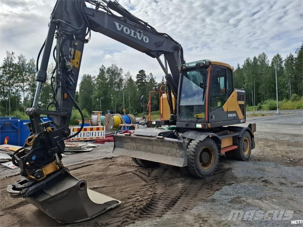 Volvo EWR 150 E Ekskavatori uz riteņiem