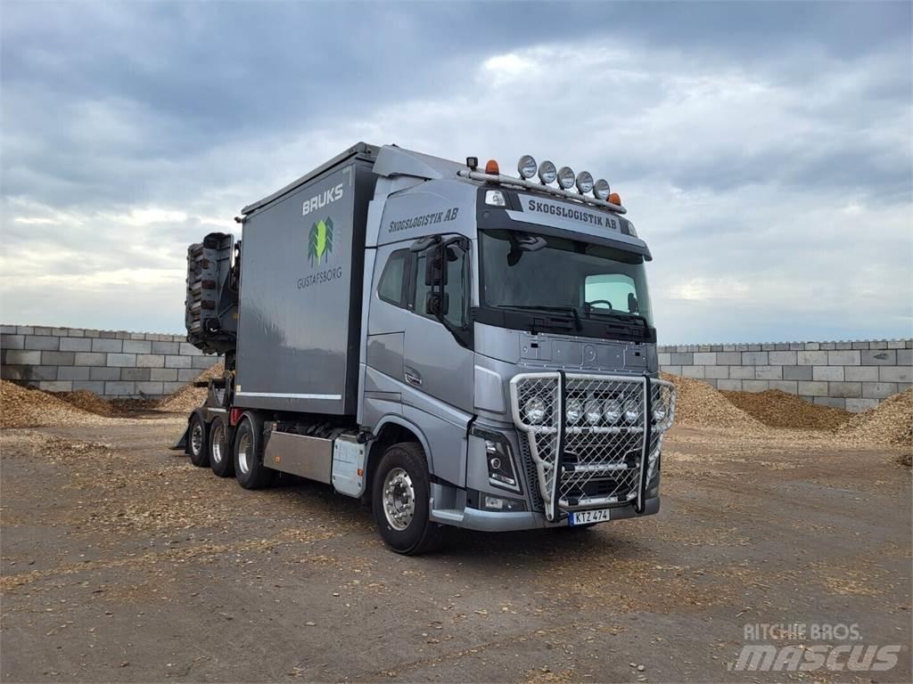 Volvo FH16 Koka skaidu vedēji