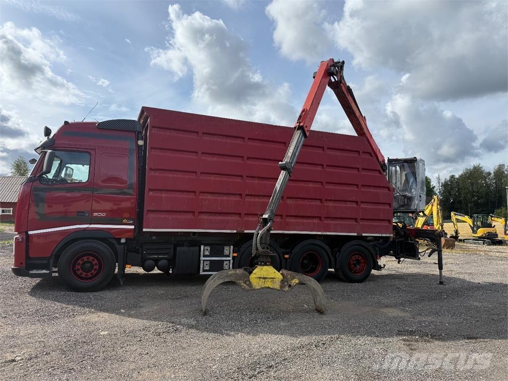 Volvo FH500 Smagās mašīnas ar celtni