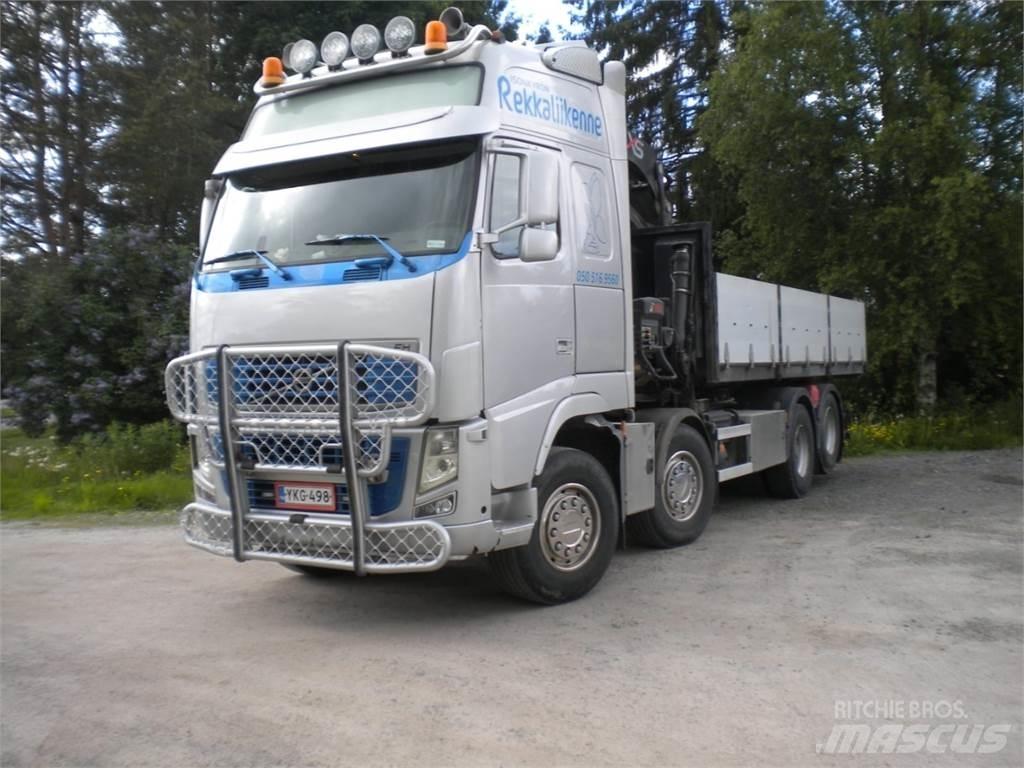 Volvo FH520 Smagās mašīnas ar celtni