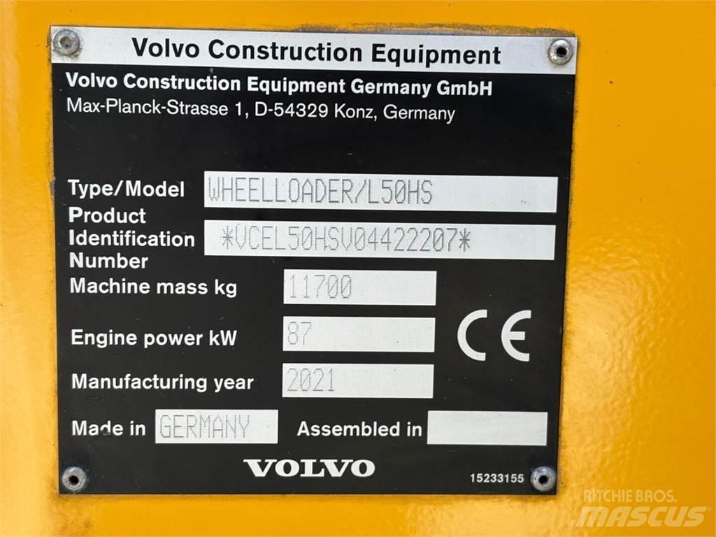 Volvo L 50 H S Iekrāvēji uz riteņiem