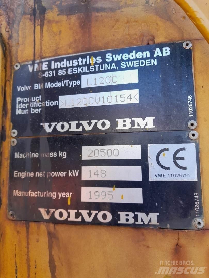 Volvo L120C Iekrāvēji uz riteņiem