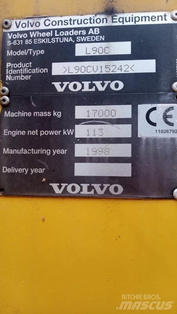 Volvo L90C Iekrāvēji uz riteņiem