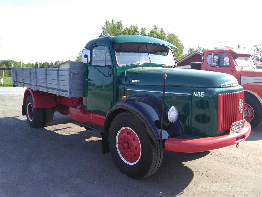 Volvo N 86 Platformas/izkraušana no sāniem