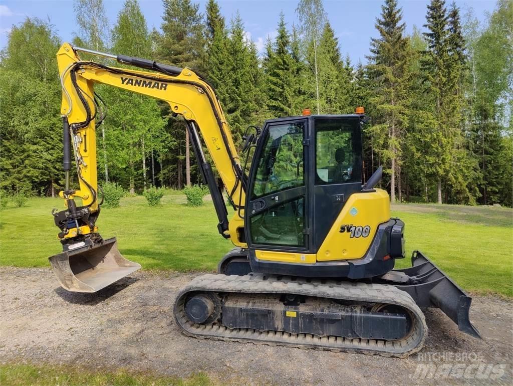 Yanmar SV100-2 Vidēja lieluma ekskavatori 7 t - 12 t