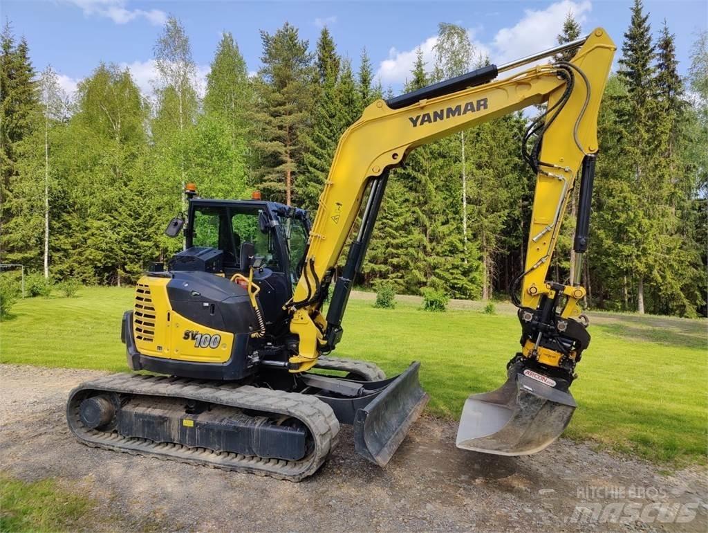 Yanmar SV100-2 Vidēja lieluma ekskavatori 7 t - 12 t