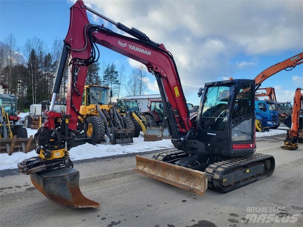 Yanmar Vio 80 Vidēja lieluma ekskavatori 7 t - 12 t