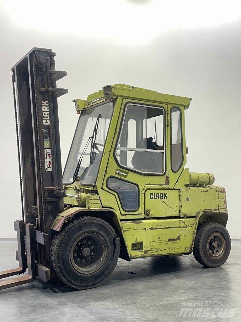 Clark C500-Y100PD Tehnika ar dīzeļa dzinēju