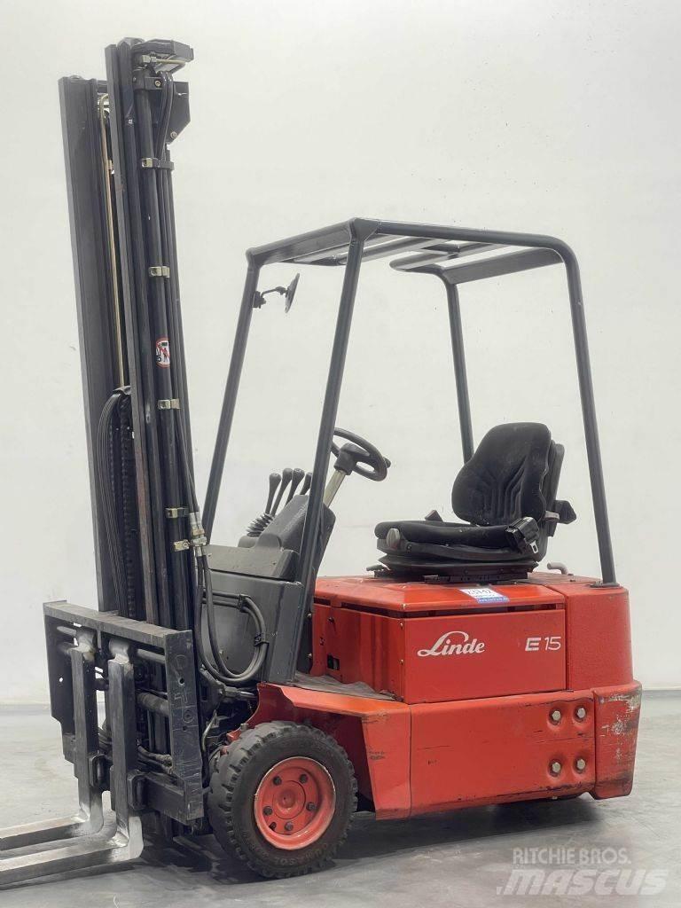Linde E15Z-02-324 Elektriskie iekrāvēji