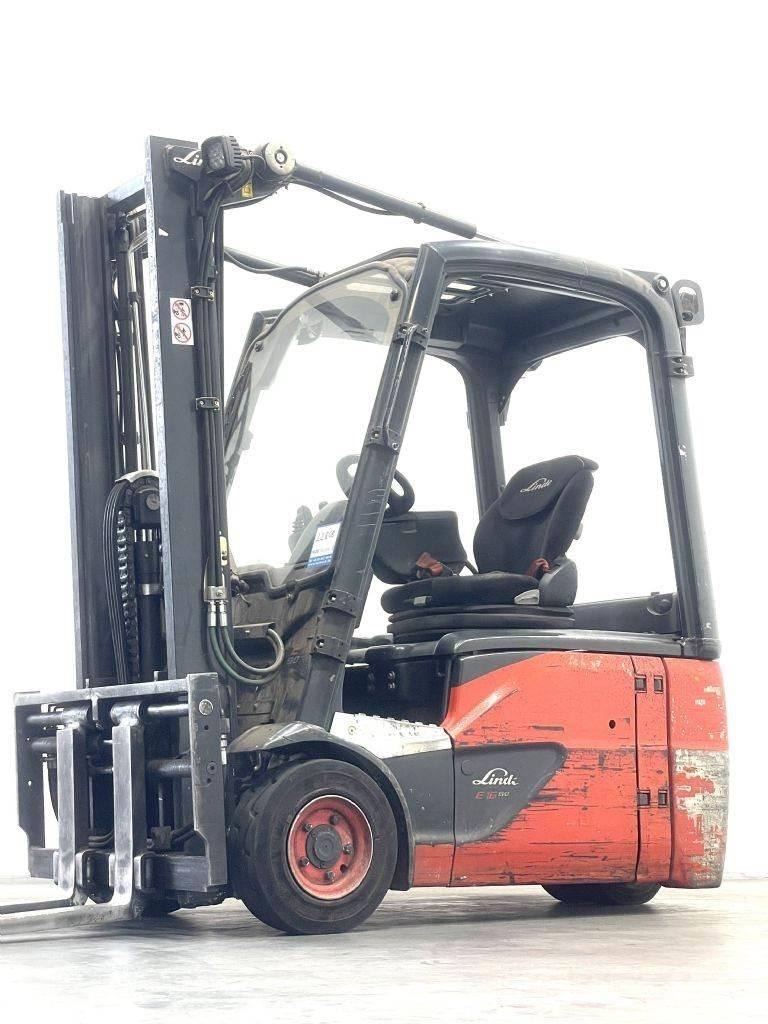 Linde E16-02 Elektriskie iekrāvēji