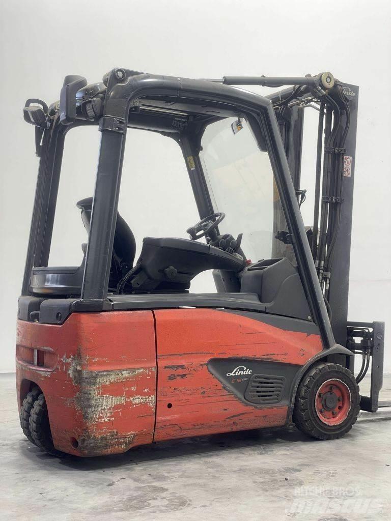 Linde E16-02-386 Elektriskie iekrāvēji