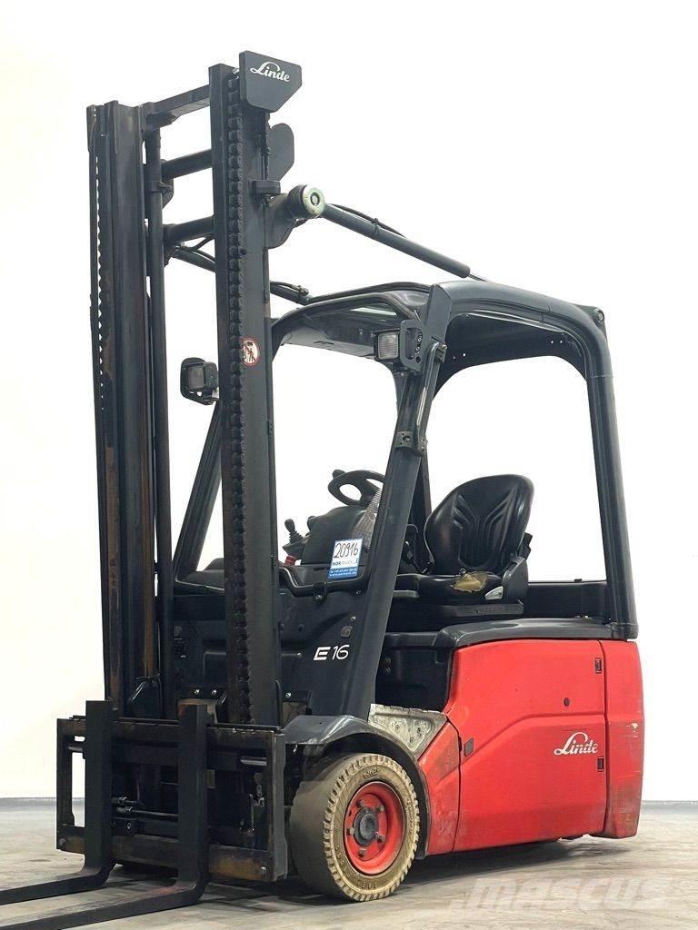 Linde E16-386 Elektriskie iekrāvēji