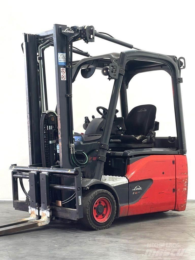 Linde E16-386-EVO Elektriskie iekrāvēji