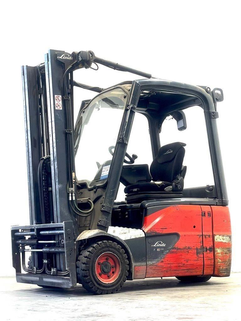 Linde E16-386-EVO Elektriskie iekrāvēji